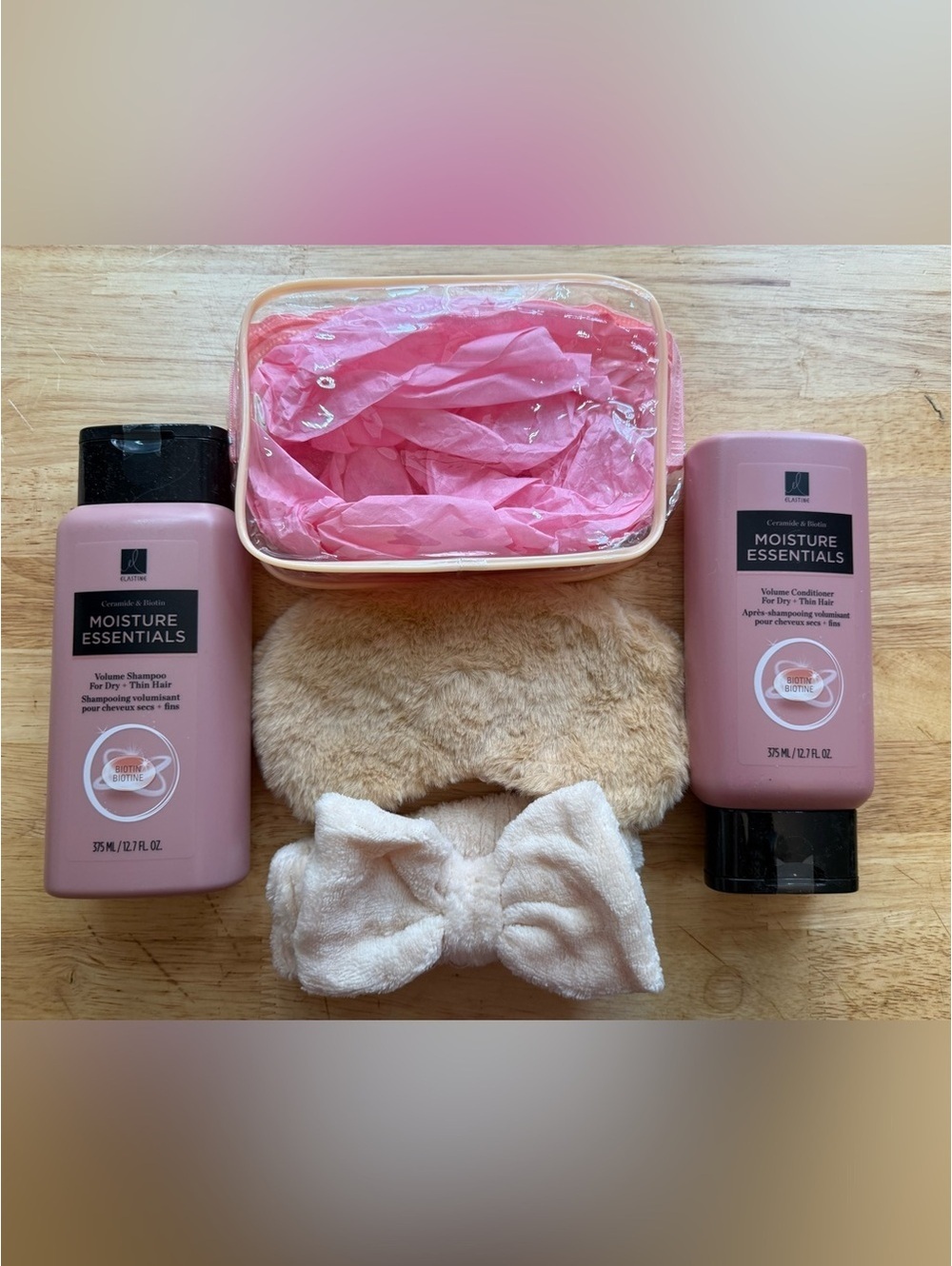 Avon Moisture Essentials Ceramide & Biotin Hair Care Set Gift Set